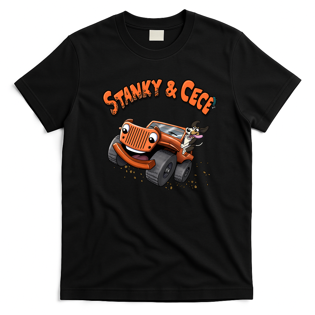 Stanky and Cece Break the Rules T-Shirt - Black