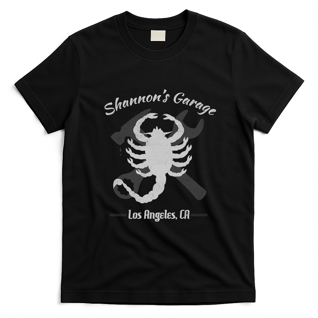 Shannon's Garage Vintage T-Shirt - Black