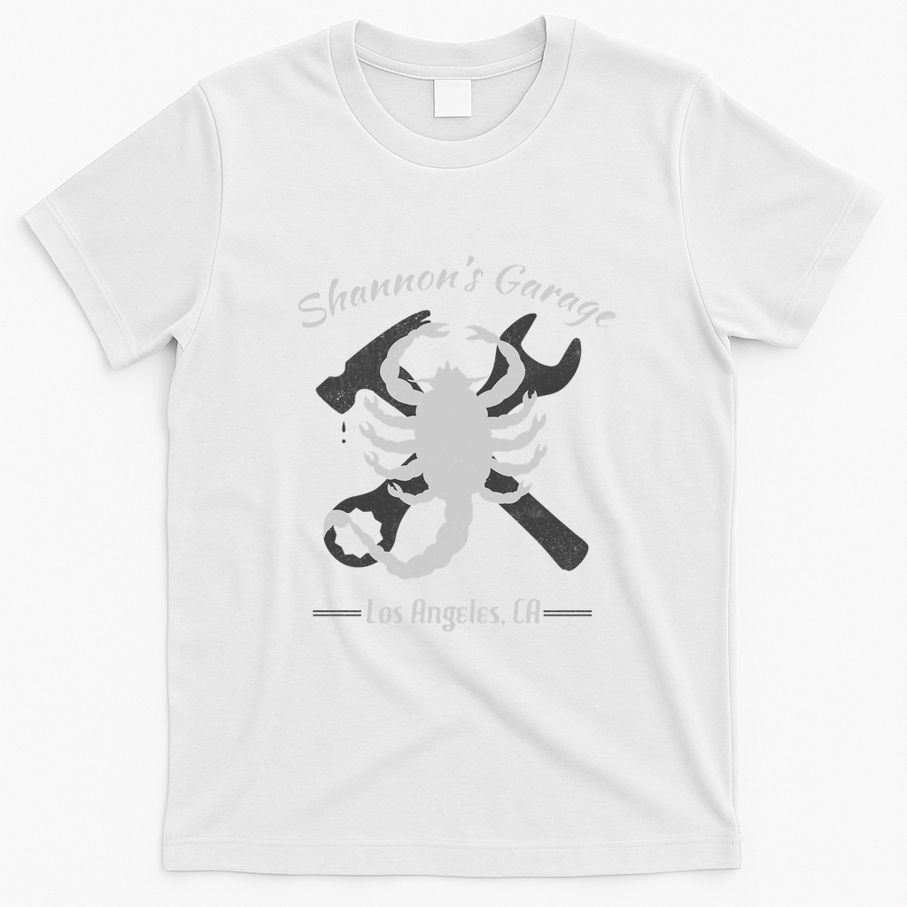 Shannon's Garage Vintage T-Shirt - White