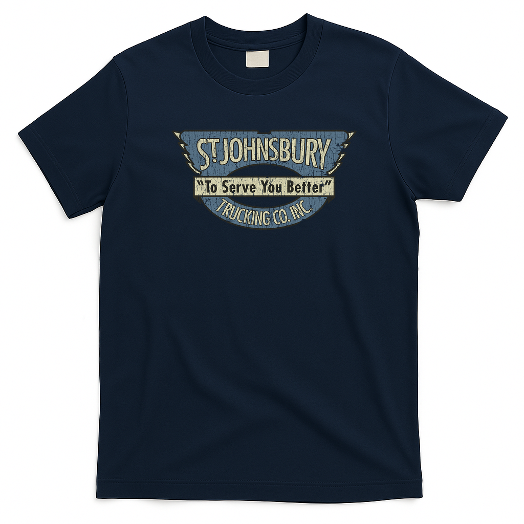 St. Johnsbury Trucking Est. 1921 Tee - Navy Blue