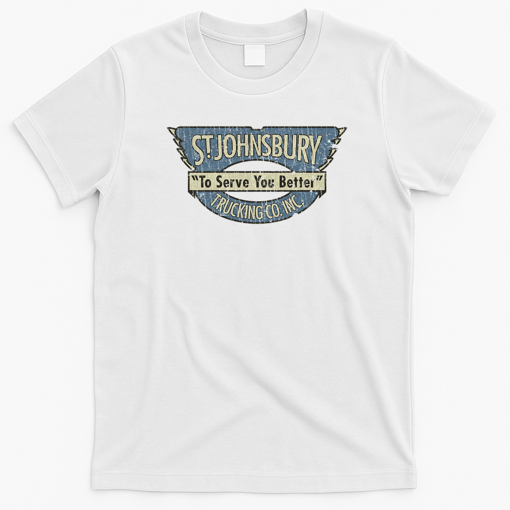 St. Johnsbury Trucking Est. 1921 Tee - White