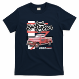 Sanford and Son F-1 Truck Graphic T-Shirt - Navy Blue