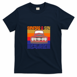 Sanford and Son Salvage Retro Graphic Tee - Navy Blue
