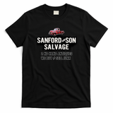 Sanford and Son Salvage Door Panel Sign Vintage T-Shirt - Black