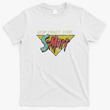 Shop Smart. Shop S-Mart! Retro Graphic Tee - White