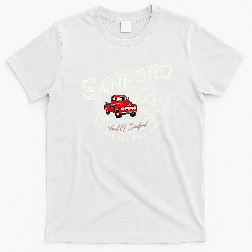 Sanford and Son Salvage since 1972 Vintage T-Shirt - White