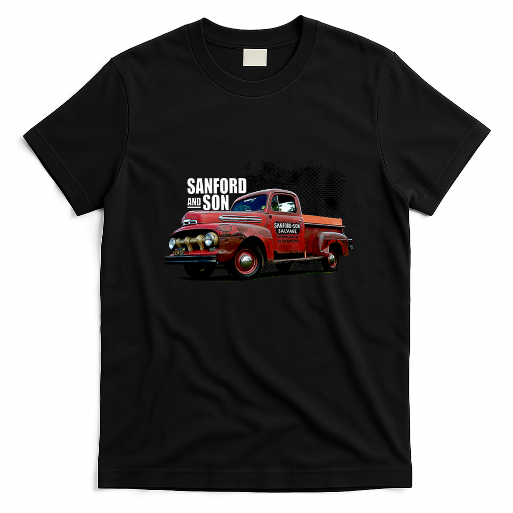 Sanford and Son Retro Graphic Tee - Black