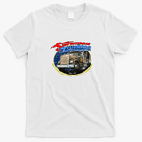 Snowman Trucking Vintage Logo T-Shirt - White