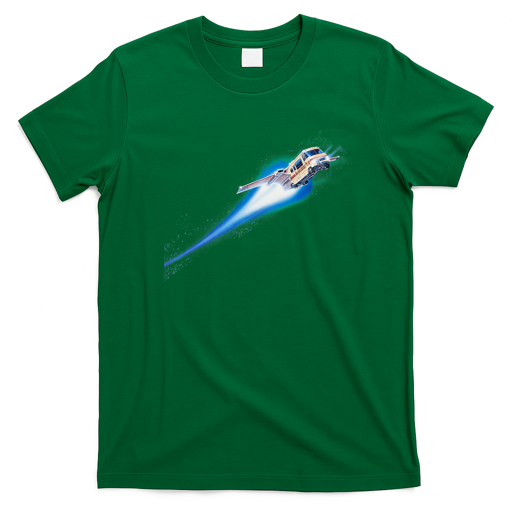 Spaceballs Winnebago Graphic T-Shirt - Irish Green