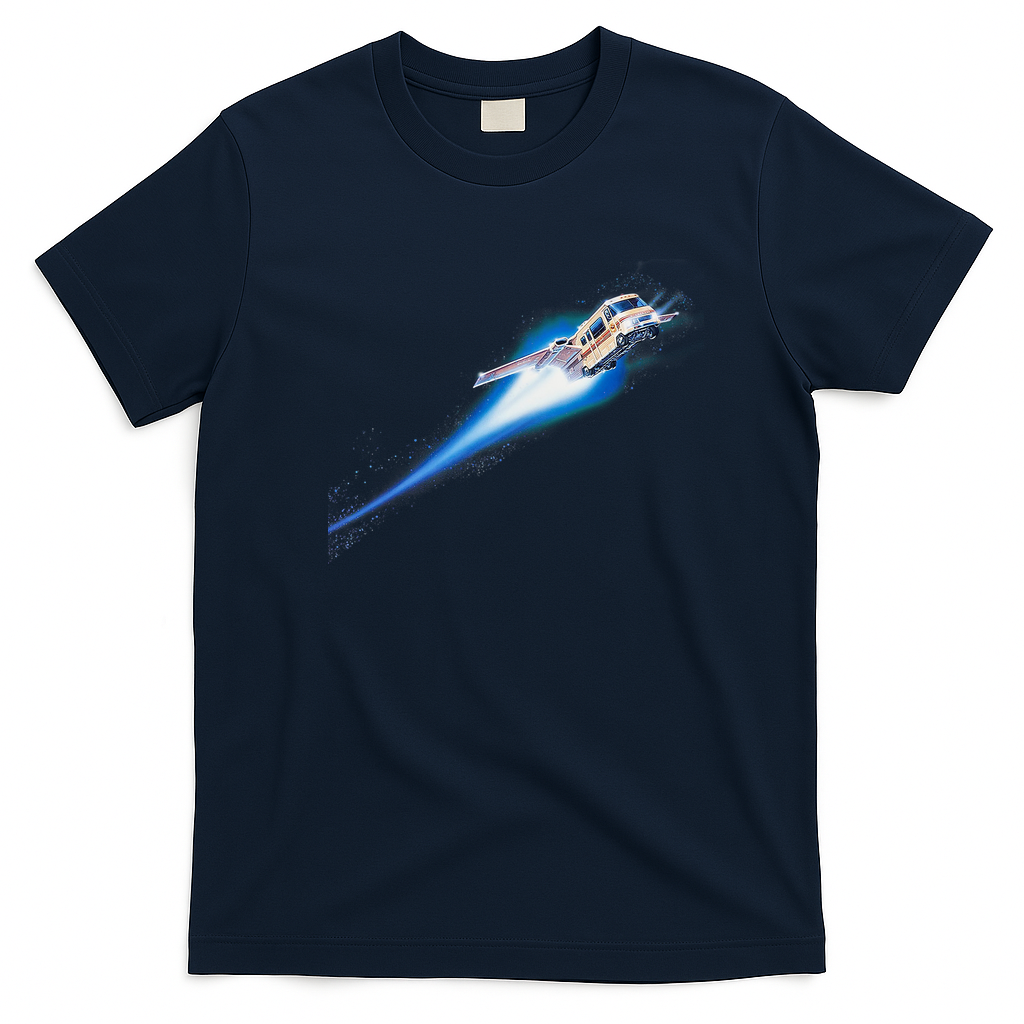 Spaceballs Winnebago Graphic T-Shirt - Navy Blue