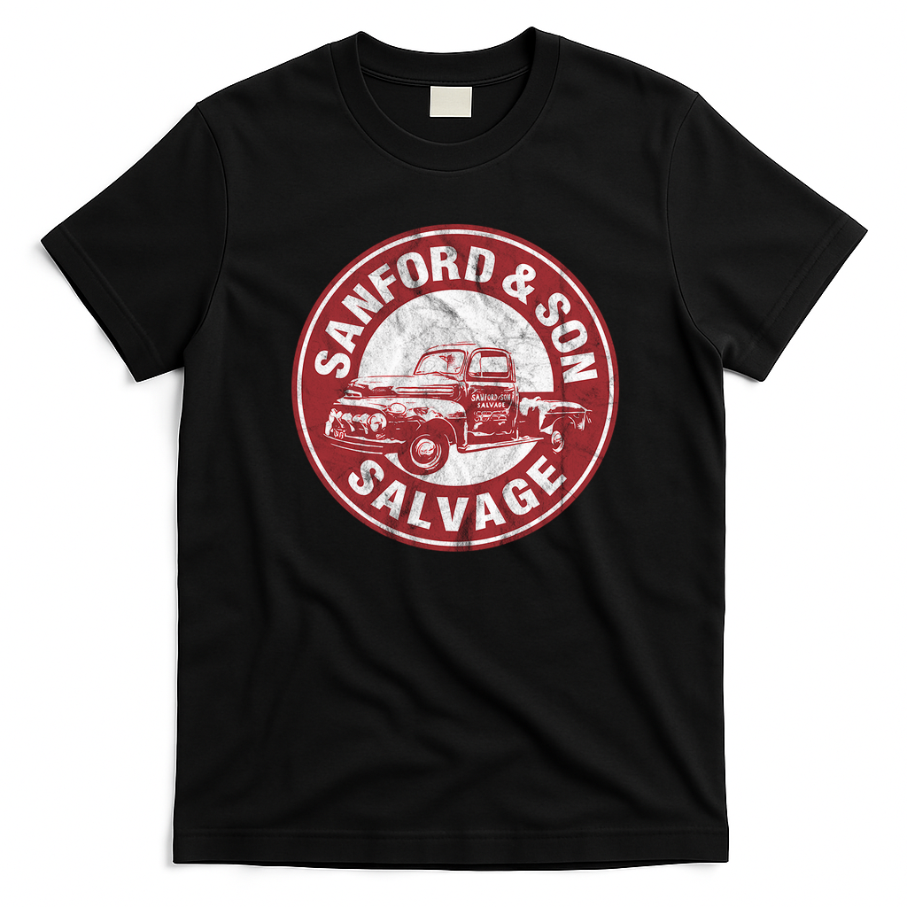 Sanford and Son Salvage Vintage T-Shirt - Black
