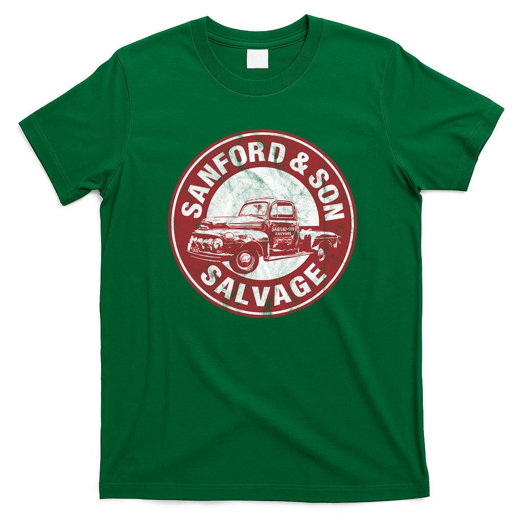 Sanford and Son Salvage Vintage T-Shirt - Irish Green