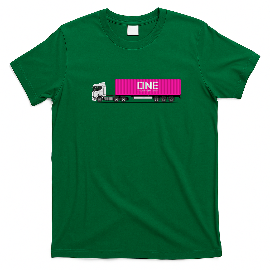 Truck 13 Heavy Machinery T-Shirt - Irish Green
