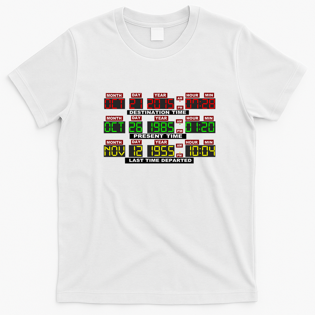 Time Circuits On! T-Shirt - White