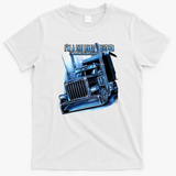 Trucker Dad Vintage Truck T-Shirt - White