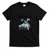 Timeless DeLorean Graphic T-Shirt - Black