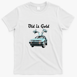 Timeless DeLorean Graphic T-Shirt - White