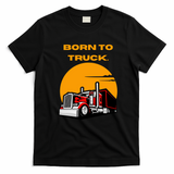 Classic Truck Driver Graphic Tee - Black