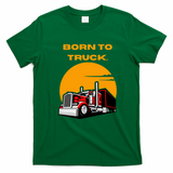 Classic Truck Driver Graphic Tee - Irish Green