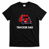 Trucker Dad Bold Graphic T-Shirt - Black