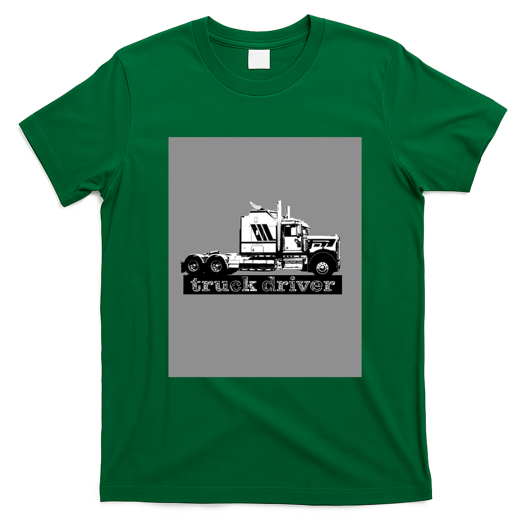 Proud Truck Driver Classic T-Shirt - Irish Green