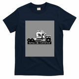 Proud Truck Driver Classic T-Shirt - Navy Blue