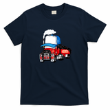 Truckers Are Hauling Funny T-Shirt - Navy Blue