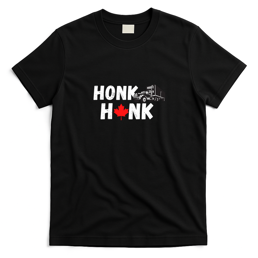 Truckload of Honk Honk Graphic T-Shirt - Black