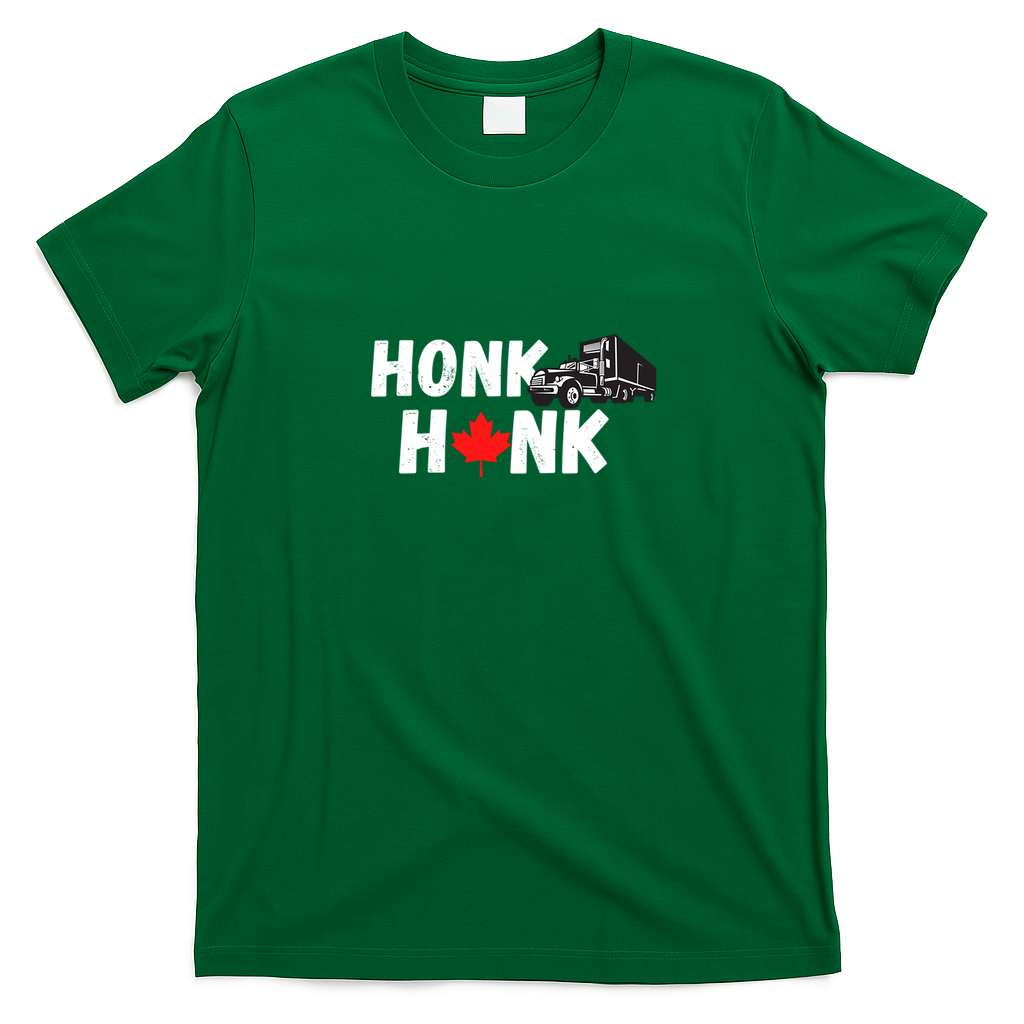 Truckload of Honk Honk Graphic T-Shirt - Irish Green