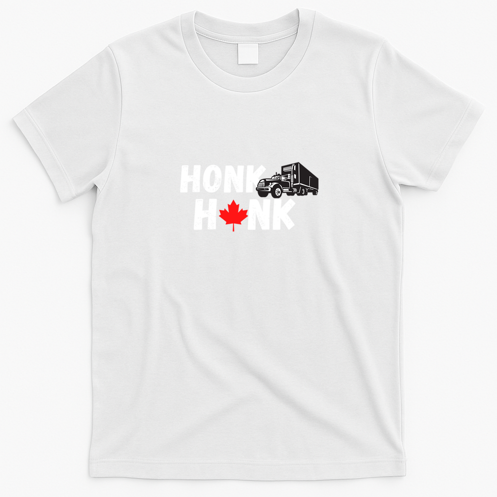 Truckload of Honk Honk Graphic T-Shirt - White