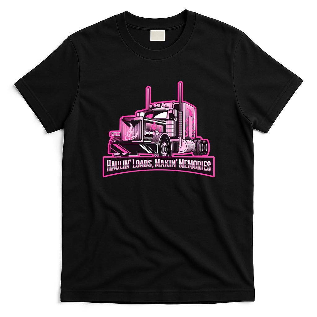 Haulin’ Loads, Makin’ Memories T-Shirt - Black