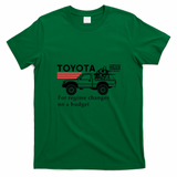 Toyota Hilux Budget Adventure T-Shirt - Irish Green