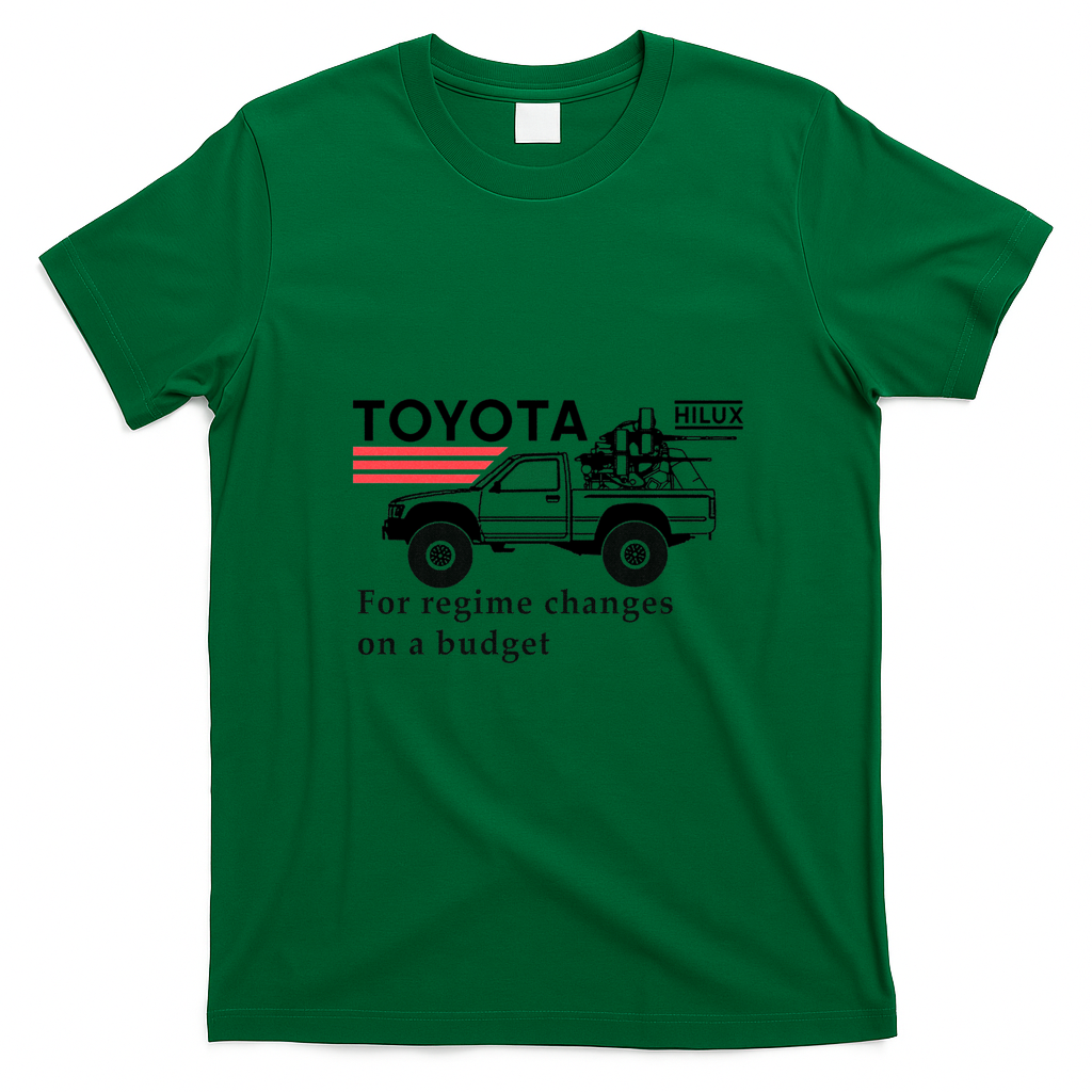 Toyota Hilux Budget Adventure T-Shirt - Irish Green