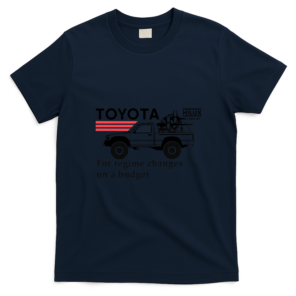 Toyota Hilux Budget Adventure T-Shirt - Navy Blue