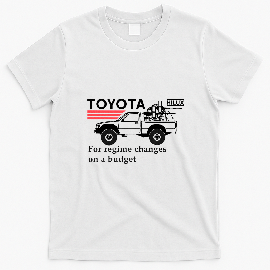 Toyota Hilux Budget Adventure T-Shirt - White