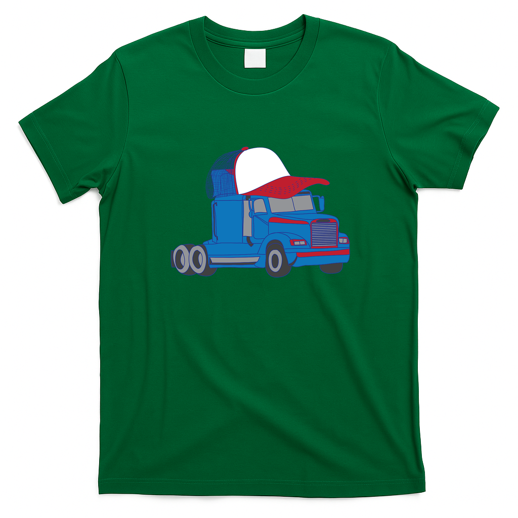 Trucker Hat Classic Trucker T-Shirt - Irish Green