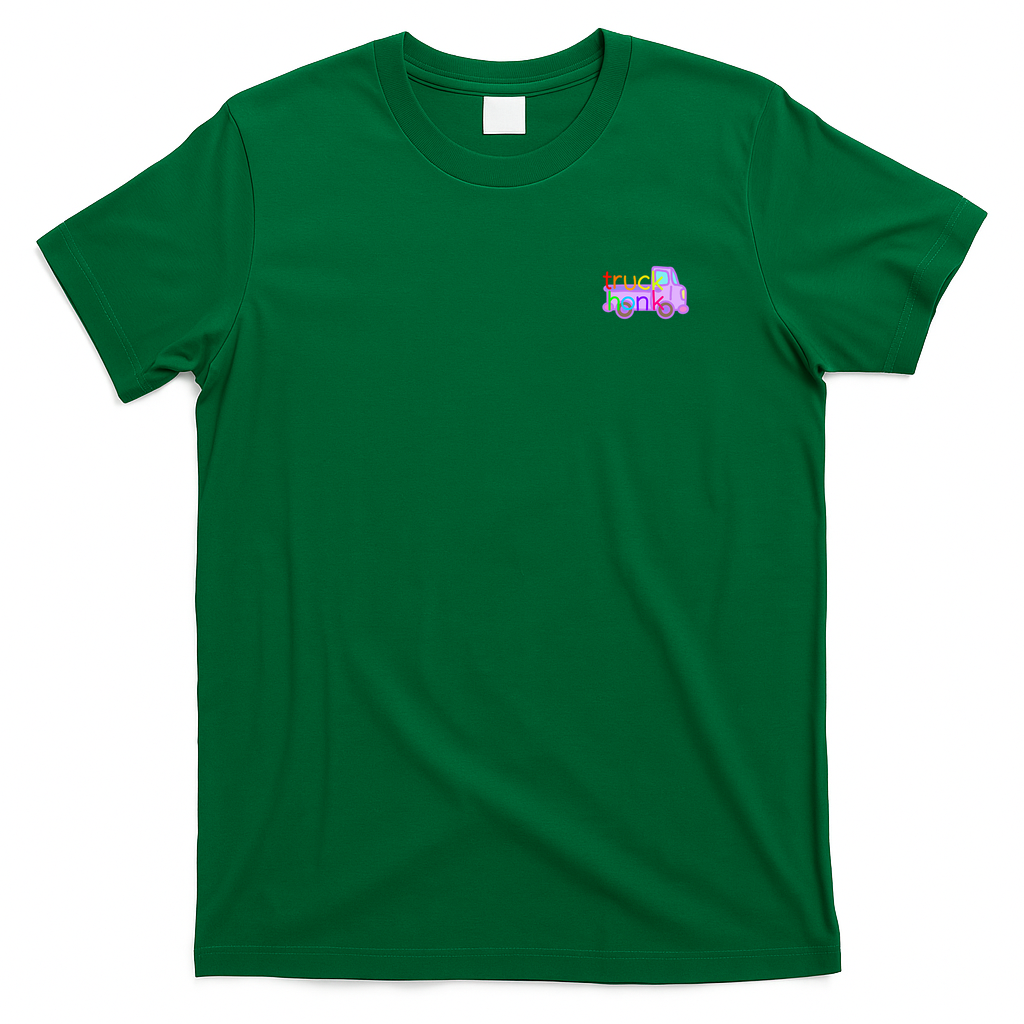 Truck Honk Vintage Graphic Tee - Irish Green