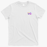 Truck Honk Vintage Graphic Tee - White