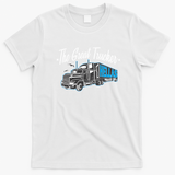 Trucker Hellas Greek Trucking T-Shirt - White