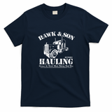 Over The Top Hawk & Son Hauling Vintage T-Shirt - Navy Blue
