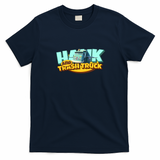 Classic Cartoon Cars Retro Logo T-Shirt - Navy Blue