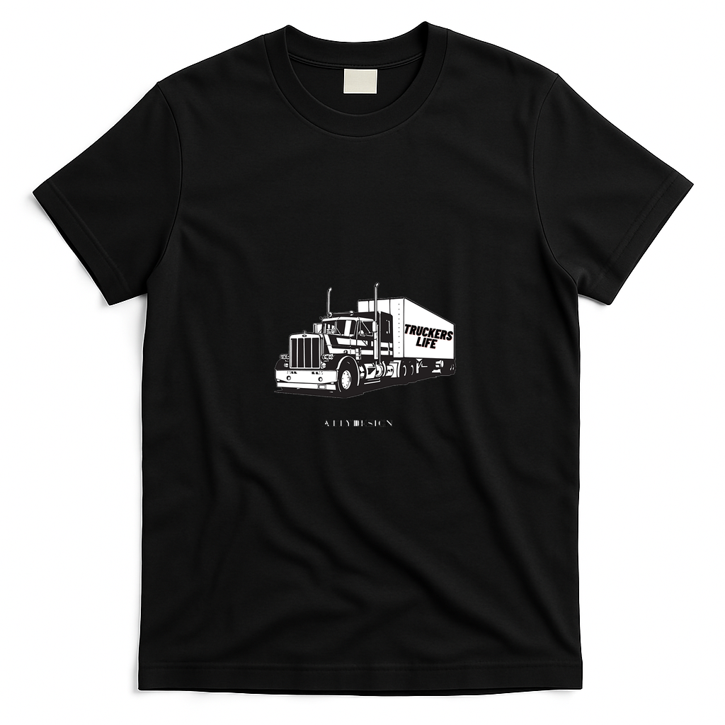 Trucker’s Life Second Edition T-Shirt - Black