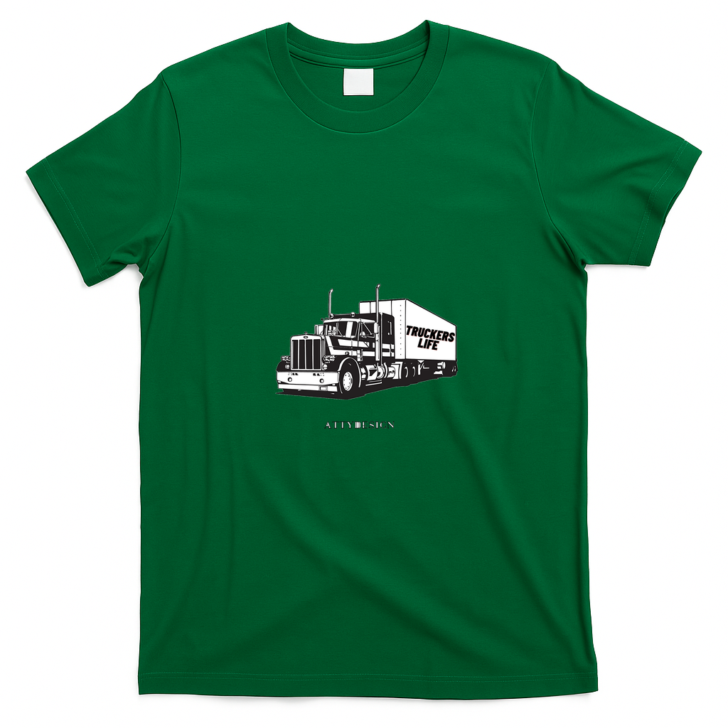 Trucker’s Life Second Edition T-Shirt - Irish Green