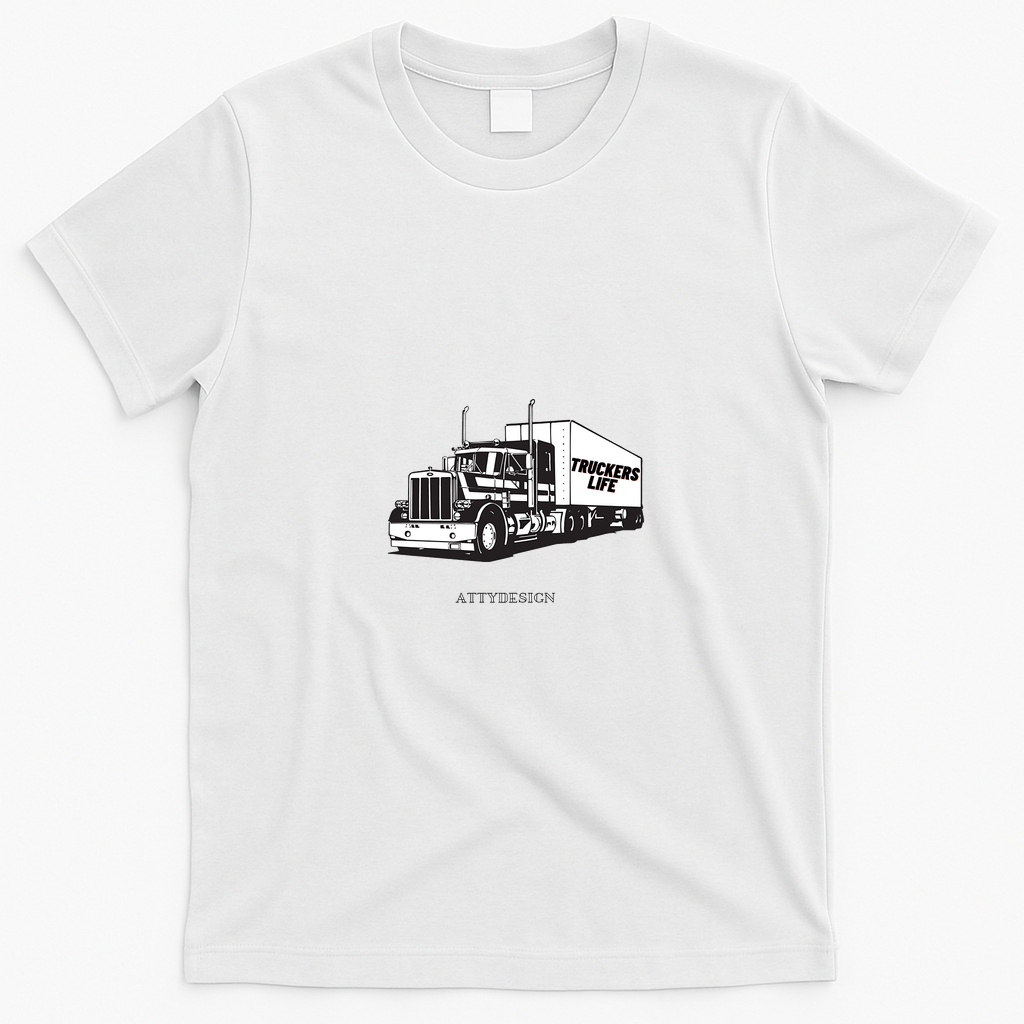 Trucker’s Life Second Edition T-Shirt - White