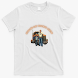 Husband Dad Trucker Legacy T-Shirt - White