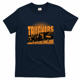 Long-Haul Trucker Transport T-Shirt - Navy Blue