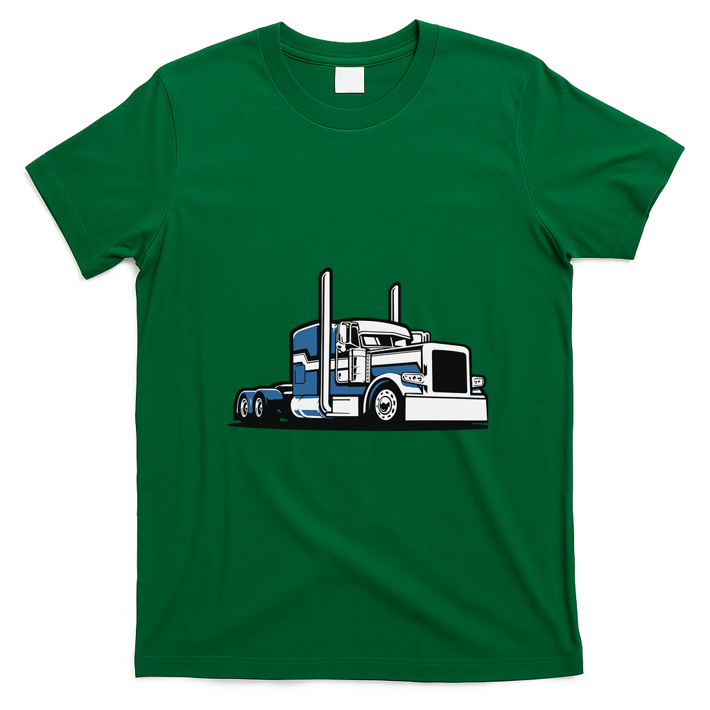 Trucker Legend Bold Graphic Tee - Irish Green