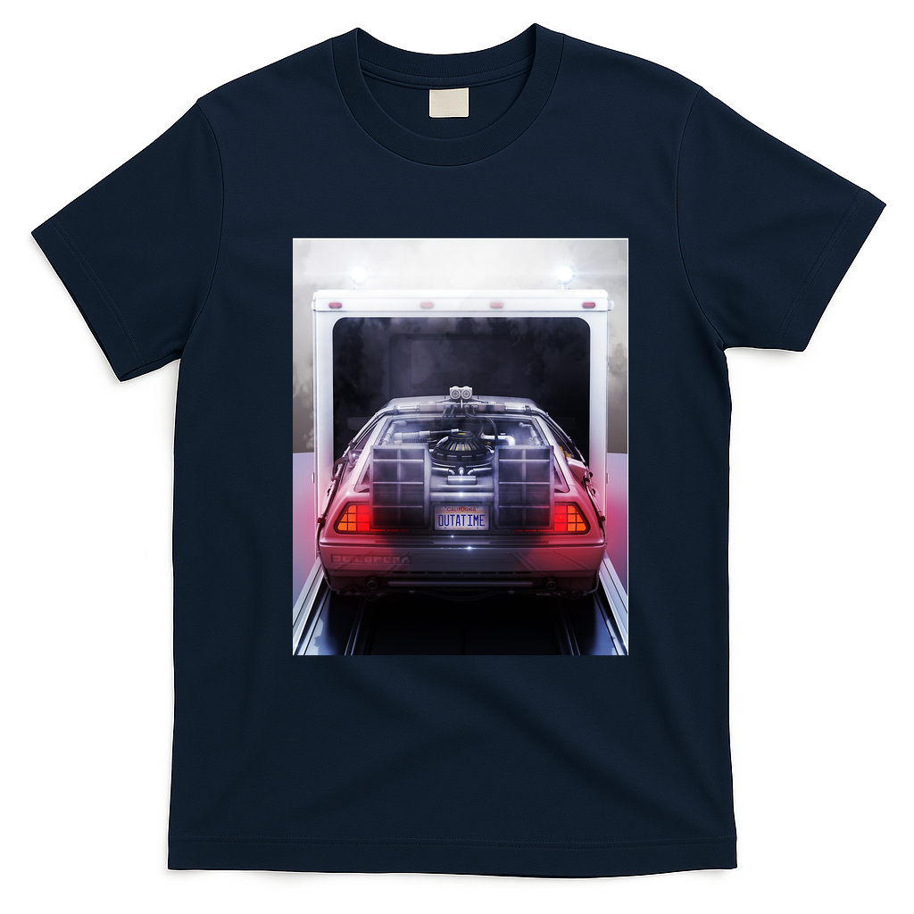 Twin Pines Mall California T-Shirt - Navy Blue