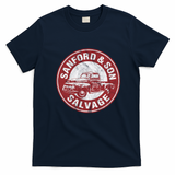 Funny 90s TV Family Retro T-Shirt - Navy Blue