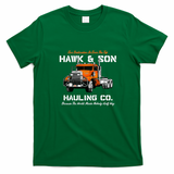 Over The Top Trucker - Hawk & Son Vintage Tee - Irish Green